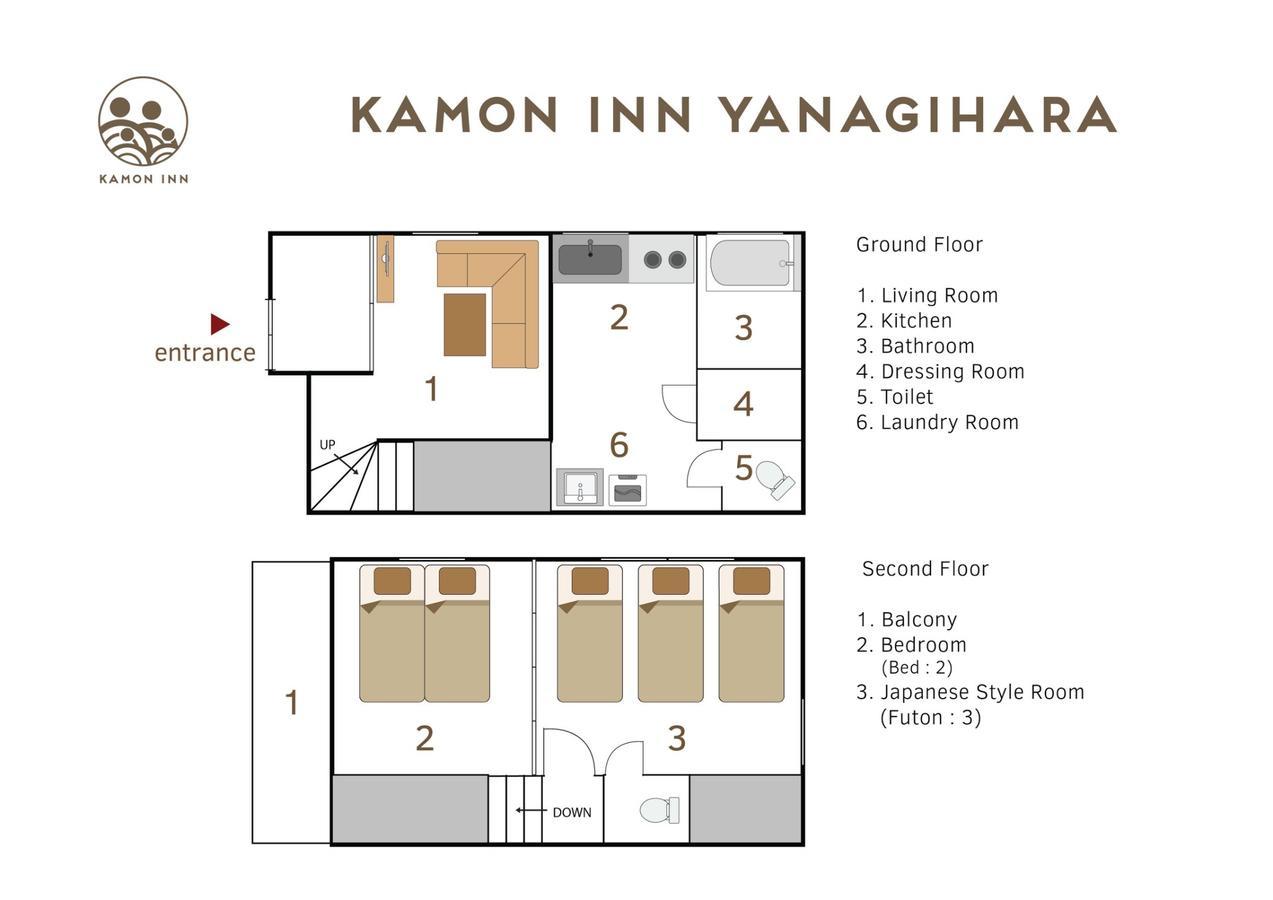 Kamon Inn Yanagihara Tokio Exterior foto